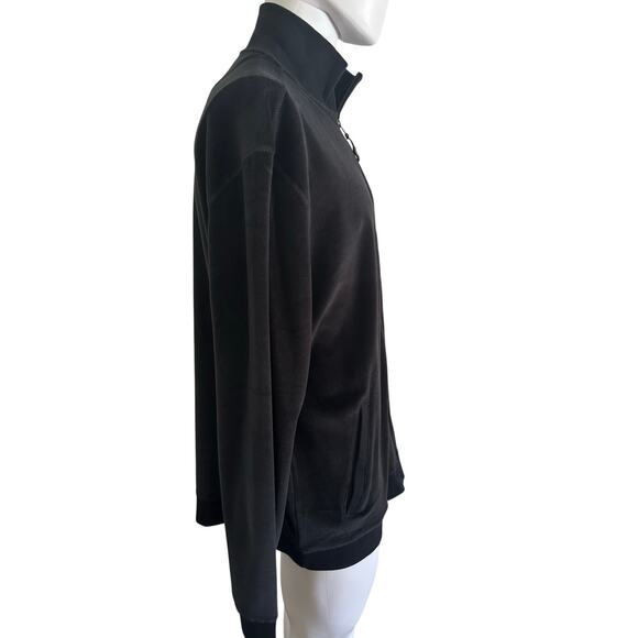Daniel Buchler- Buttery Soft Black Velour Jacket - XXL - Picture 3 of 8